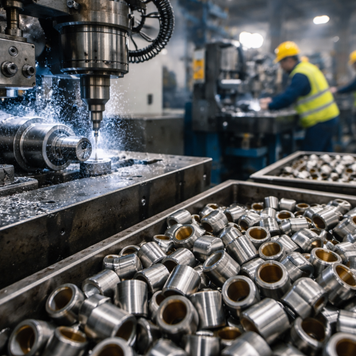 Fabricación de Casquillos Metálicos Industriales en Huesca